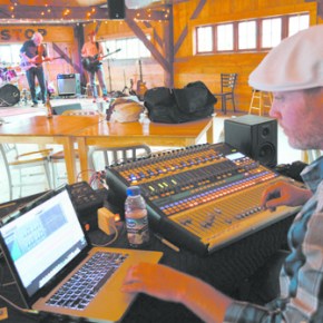 Harper turns Stage Stop into recording&nbsp;studio