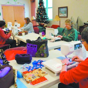 Stitchers find friendship, distraction-free work&nbsp;place