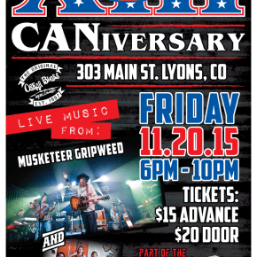 Oskar Blues Brewery’s 13th CANiversary Shindig Tomorrow, Nov.&nbsp;20