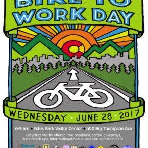 Join Estes Park’s fifth annual Bike to Work Day, June&nbsp;28